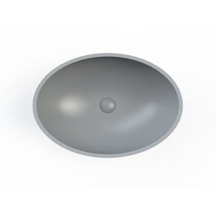 Waskom BWS Prince Cast Marble 49x34 cm Ovaal Mat Beton