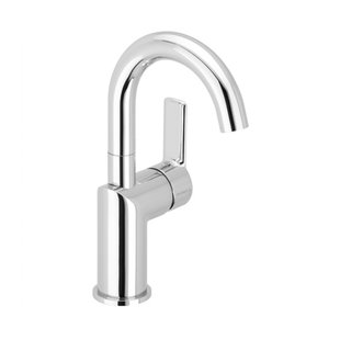 Wastafel Mengkraan BWS Mare Medium Eengats Boog Zonder Waste Chroom