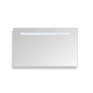 Badkamerspiegel BWS Salt Met LED 100x60 cm Zilver