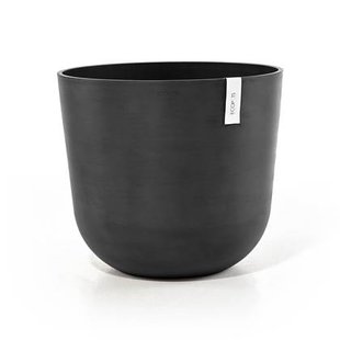 Ecopots Oslo Bloempot Ø 55 cm - Donkergrijs