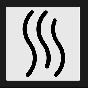 Spiegelverwarming BWS Salt 120 cm