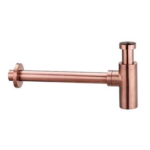 Design Sifon Sanilux 33x24 cm Brons Geborsteld