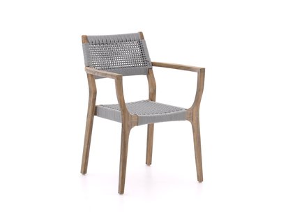 ROUGH-L Rope dining tuinstoel stapelbaar - Laagste prijsgarantie!