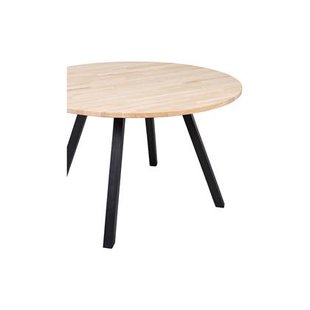 Woood Tablo Eettafel Ø 120 cm - Bruin