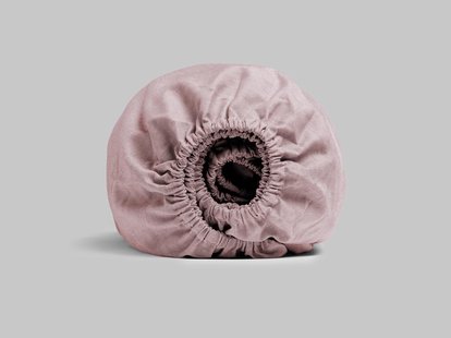 Yumeko Hoeslaken katoen Tencel™ rose chambray 180x200x30 60% biologisch katoen, 40% TENCEL™