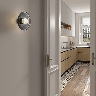 LEDS-C4 Trip wandlamp rookgrijs