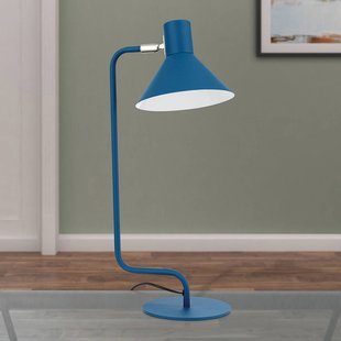 ORION Bureaulamp Viktoria kop instelbaar blauw
