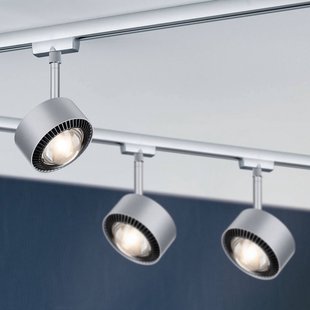 Paulmann LED spot Aldan URail 2.700K chroom mat
