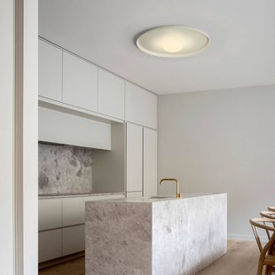 Vibia Top LED wandlamp Ø 60 cm groen L1