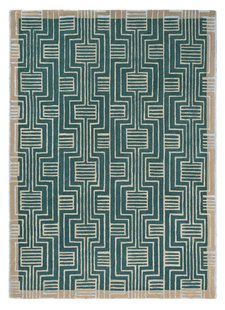 Ted Baker - Kinmo Green 56807 - 140x200 cm Vloerkleed