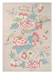 Wedgwood - Paeonia Coral 37902 - 120x180 cm Vloerkleed