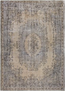 Louis de Poortere - 9138 Palazzo Colonna Taupe - 170x240 cm Vintage Vloerkleed