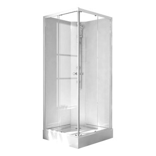 Complete Douchecabine VM Khone I 80x80x207 cm Hoekinstap Mat Wit