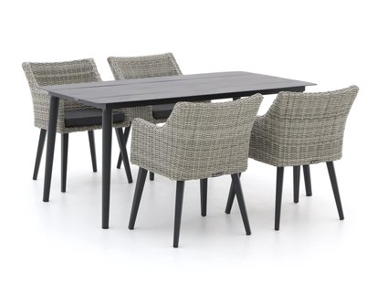 Manifesto Matese/Sora 160cm dining tuinset 5-delig - Laagste prijsgarantie!