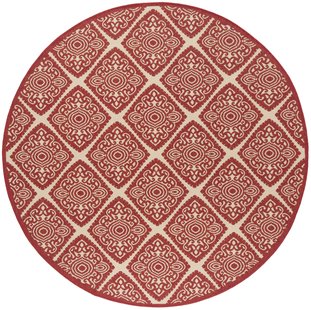 Buitenkleed Melissani Rond Donker |