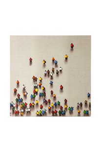 Decoratief wandobject station 90cm x 90cm | Decorationable