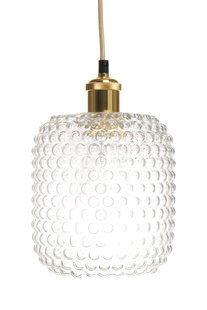 Glazen hanglamp Irene rond | Decorationable