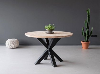 Eettafel Saar rond | Kalo Living Eettafel Saar rond | Kalo Living