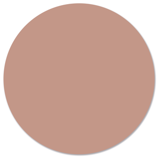 Wanddecoratie cirkel Effen Pale Pink | Label2X Wanddecoratie cirkel Effen Pale Pink | Label2X