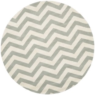 Vloerkleed Crosby wol rond |