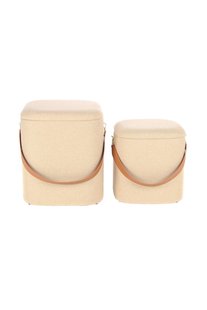 Set van 2 poefs Arabella | Hearthome & Living