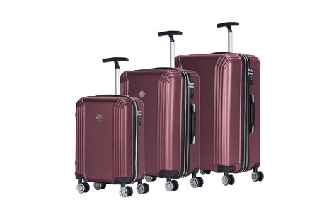 Set van 3 Koffers Amerika | Rolling Rollers