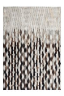 Vloerkleed Turn handgemaakt leer | Forte Collection