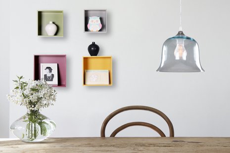 Wandplank Quadro set van 4 |