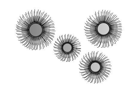 Set van 4 wandspiegels Philou | Underbar