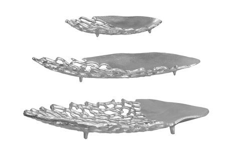 Set van 3 decoratieve plateaus Dion | Underbar