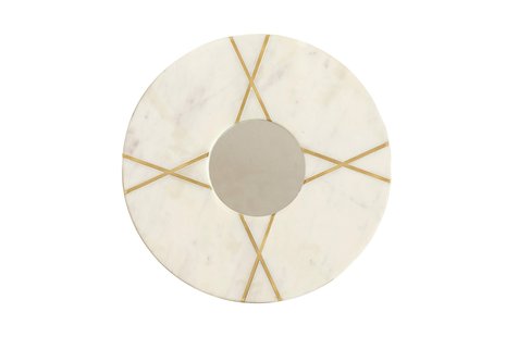 Wandspiegel Dexter marmer rond | Underbar Wandspiegel Dexter marmer rond | Underbar