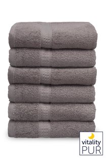 Set van 6 handdoeken Soft | Vitality Pur