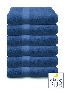 Set van 6 handdoeken Oceaan | Vitality Pur