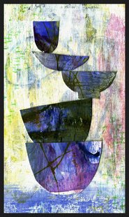 Wanddecoratie Art Craft Blue Lagoon | Wandkraft Wanddecoratie Art Craft Blue Lagoon | Wandkraft
