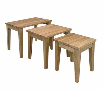 Set van 3 bijzettafels Nest | House of Woods