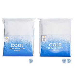 Set van 2 verkoelende kussenslopen Cold | Vitality Pur