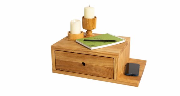 Wandplank Bella lade rechts eikenhout | House of Woods