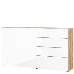Dressoir Sirmione Wit-Eiken Large