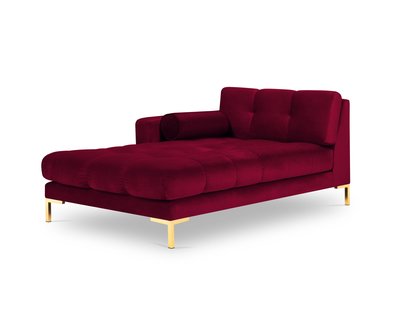 Chaise longue Bali links velvet | Cosmopolitan Design