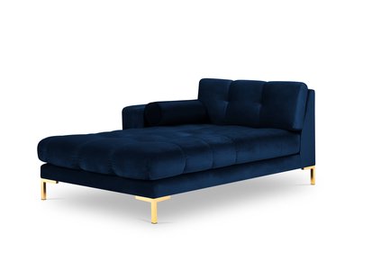 Chaise longue Bali links velvet | Cosmopolitan Design