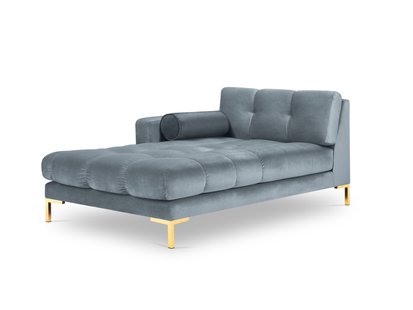 Chaise longue Bali links velvet | Cosmopolitan Design