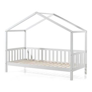 Vipack Dallas Huisbed met Hekje 90 x 200 cm - Wit