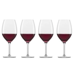 Schott Zwiesel For You Rode Wijnglazen 4 st. - 0,6 L Schott Zwiesel For You Rode Wijnglazen 4 st. - 0,6 L