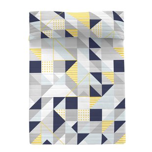 Bedsprei Geo Dot | Blanc