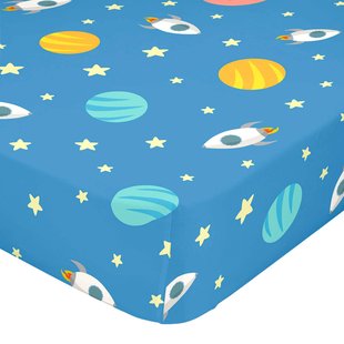 Kinderhoeslaken Astronaut | Happynois