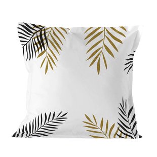 Kussensloop Foliage | Blanc