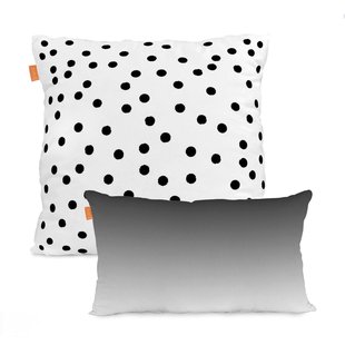 Set van 2 kussenhoezen Hashtag | Blanc