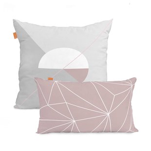 Set van 2 kussenhoezen Gamma | Blanc