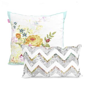 Set van 2 kussenhoezen Boho | Happy Friday