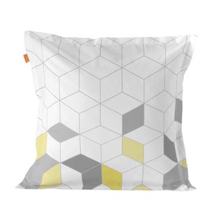 Kussensloop Symmetry | Blanc